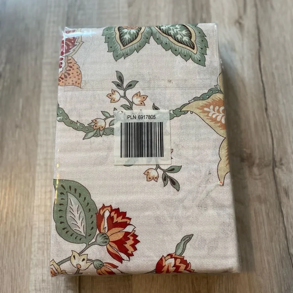Harmony (Spice Floral) 3 Piece Curtain Set Botanical Design